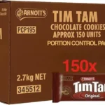 Arnotts Tim Tam Biscuits Portions (Pack of 150), 18 g
